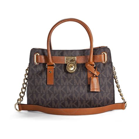 michael kors hamilton brown|michael kors hamilton bag outlet.